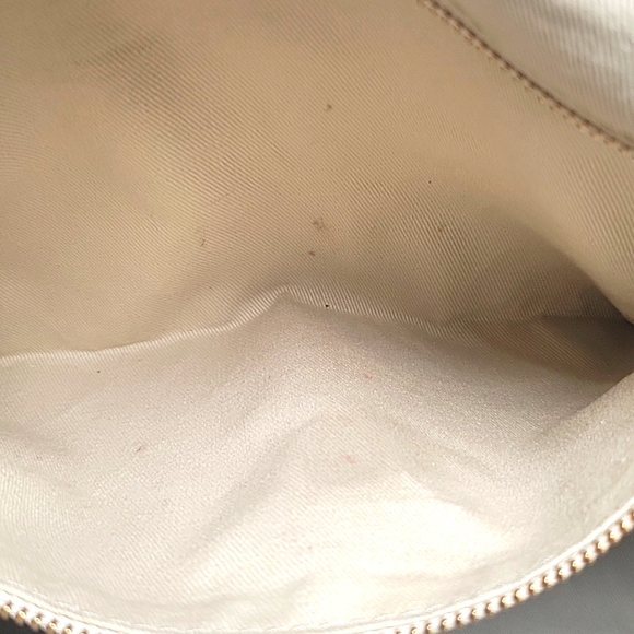 Tory Burch Embroidered Logo Broen Canvas & Leather Ella Tote Bag W/COA - Picture 11 of 14